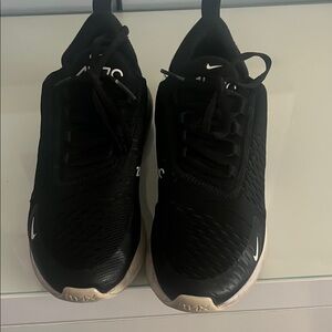 black nike 270s